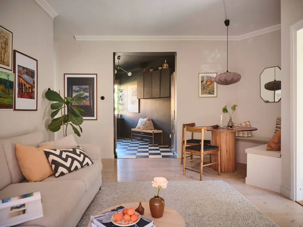 Elutuba - Funkistyle Flat with Balcony in Midsommarkransen