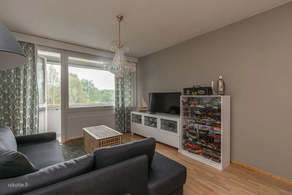 Séjour - Apartment with Balcony in Suikkila, Turku