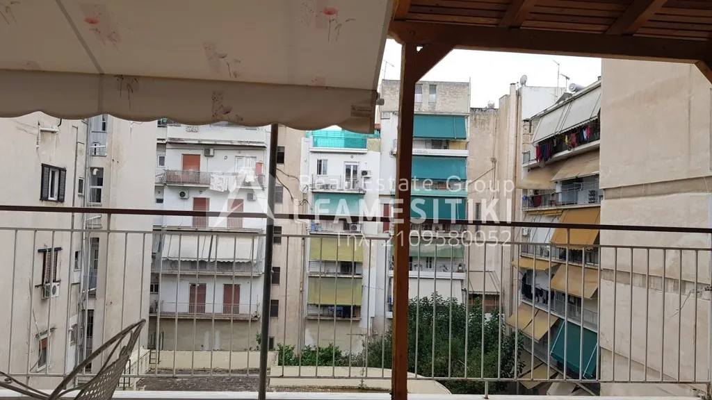Balcony - Bright Apartment with Large Balcony in Kallithea Centre