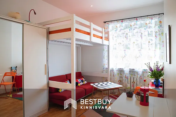 Chambres - Appartement 1 pièces à Tallinn