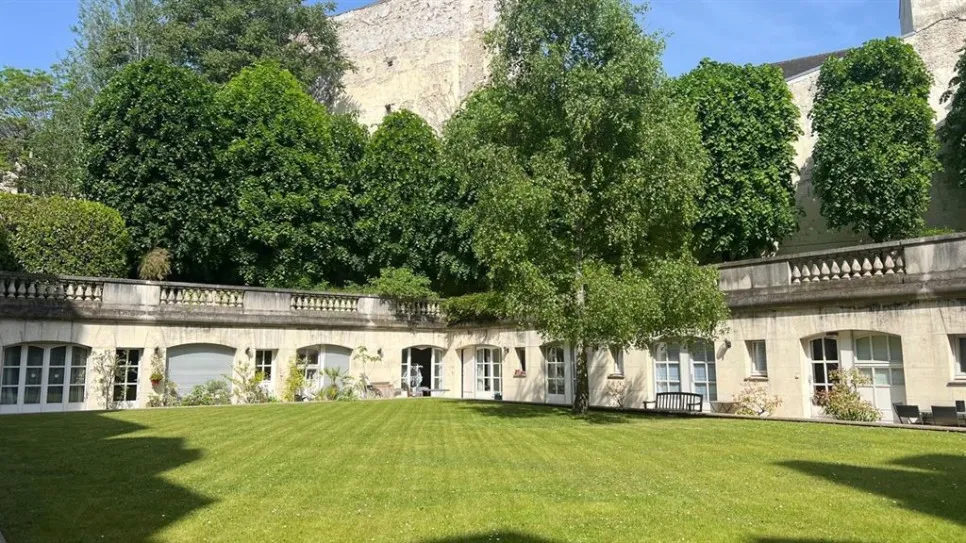 Garden - Studio with Courtyard View in Paris 3ème