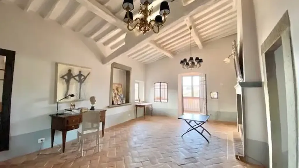 Séjour - Colonial House with Panoramic View in Greve in Chianti