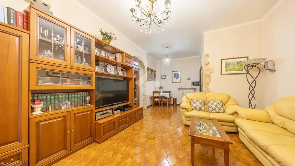 Séjour - Apartment with Balconies in La Rustica, Rome
