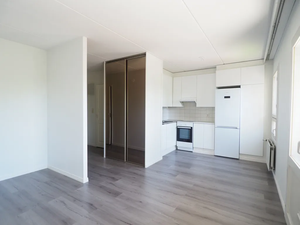 Köök - Flat with Balcony in Hämeenlinna