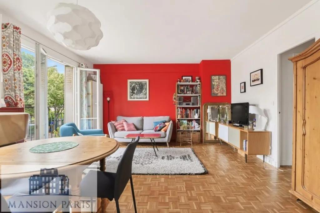Séjour - Appartement Traversant au Centre de Malakoff