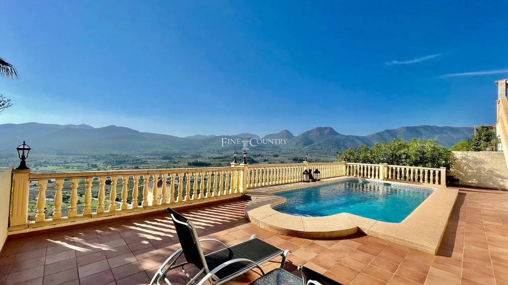Piscine - Luxury Villa with Pool in Jalon Valley, Valencia