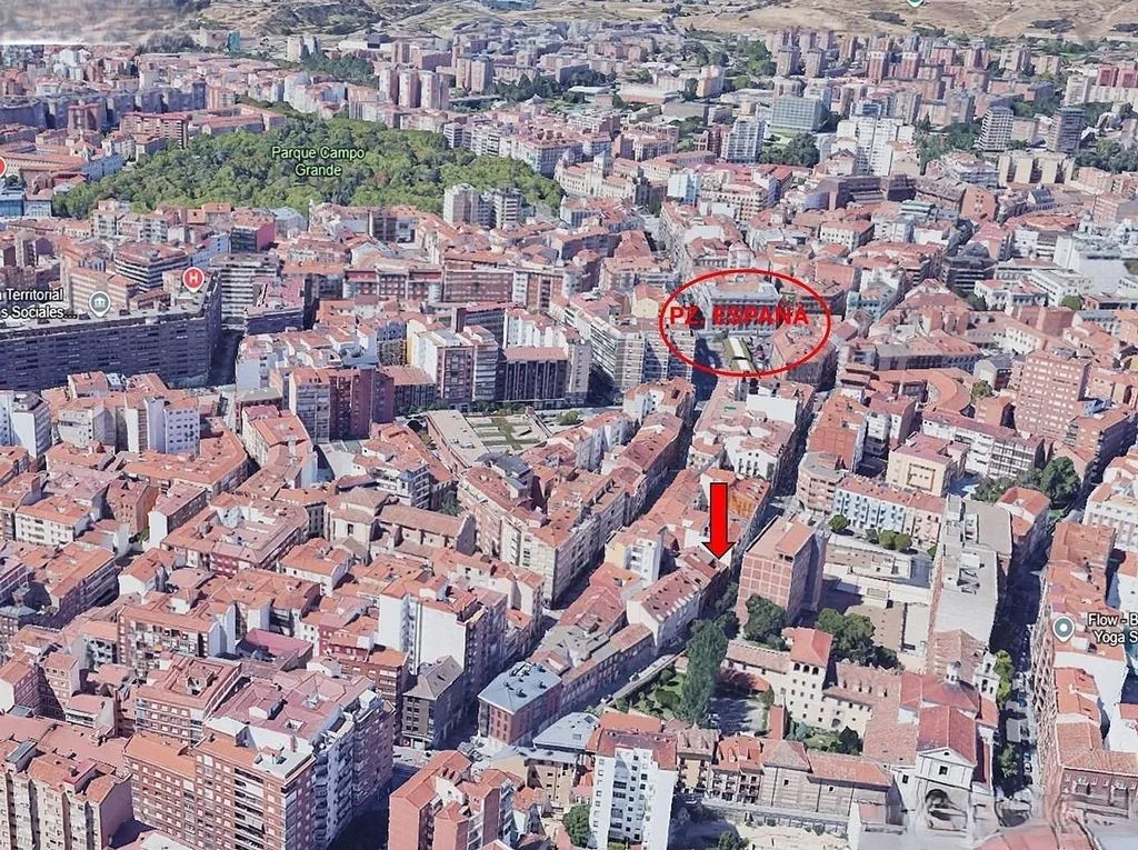 Vue aérienne - Apartment with Terrace in Valladolid Centre