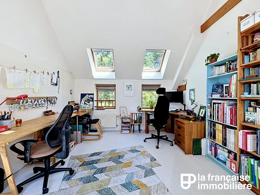 Bureau - Maison d'architecte avec jardin à Cesson Sévigné