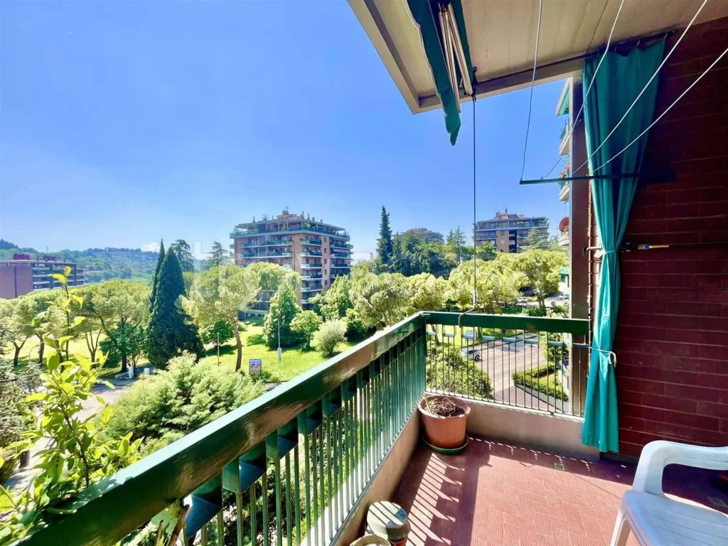 Balcone - Apartment with Open View in Perugia