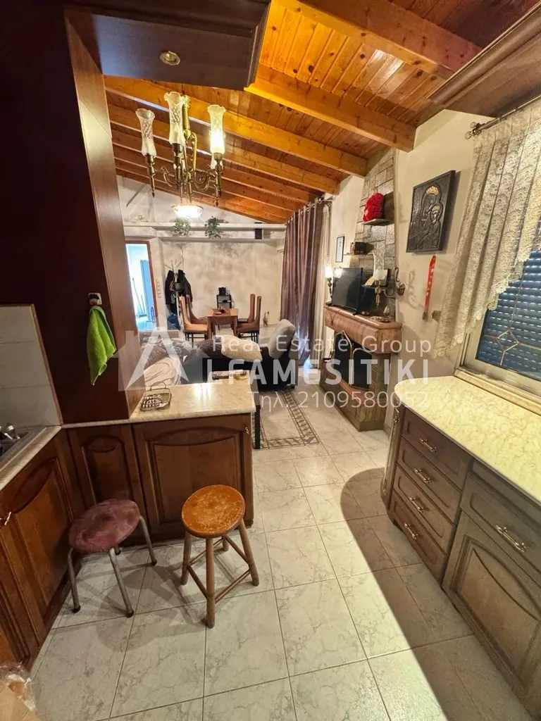 Kitchen - Apartment with Large Balcony in Peristeri