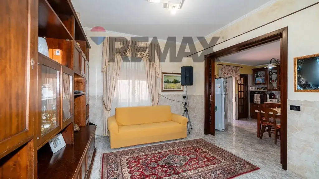 Séjour - Apartment with Terrace in Catania