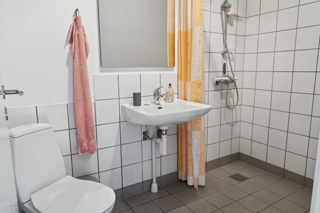 Salles de bain - Historic Villa with Water View on Hjarnø