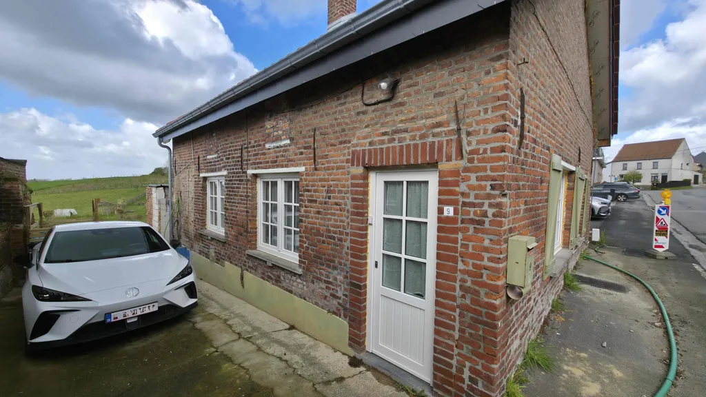 Extérieur - Maison Rénovée avec Vue Panoramique à Vollezele