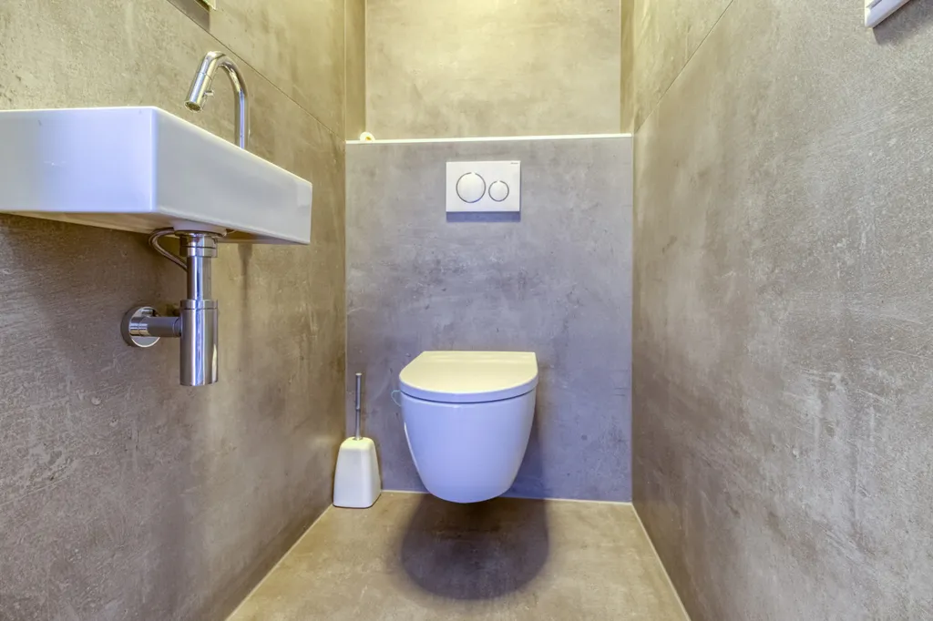 Salles de bain - Modernised Apartment with Sea View in Cadzand