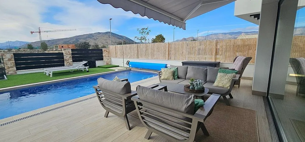 Piscine - Semi-Detached House with Pool in Finestrat