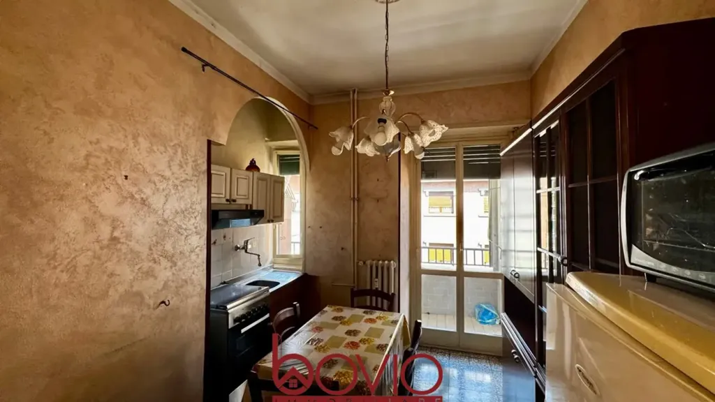 Cuisine - Apartment with Balcony in Barriera Milano, Turin