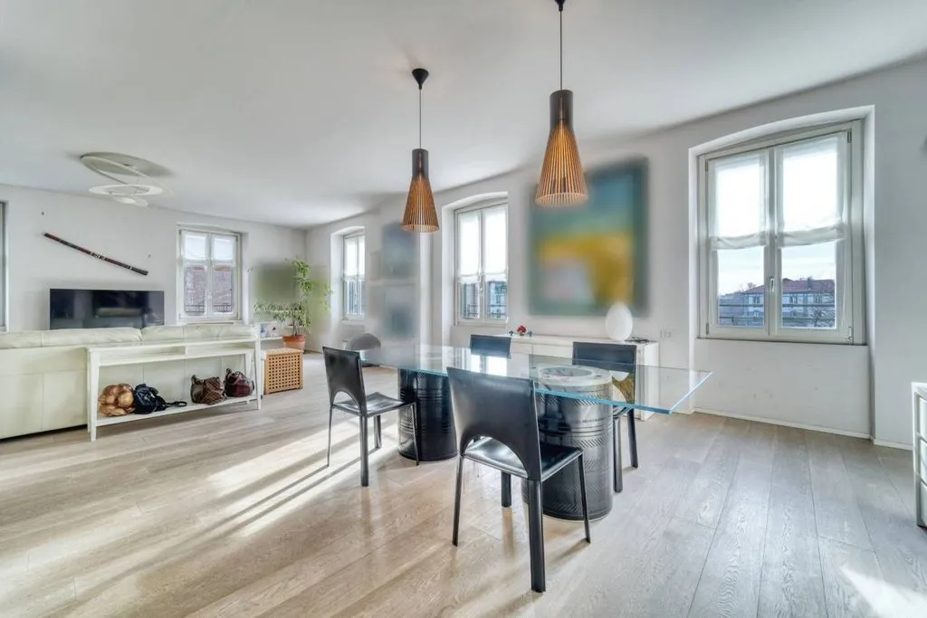 Salle à manger - Luxury Apartment with Triple Exposure in Milan