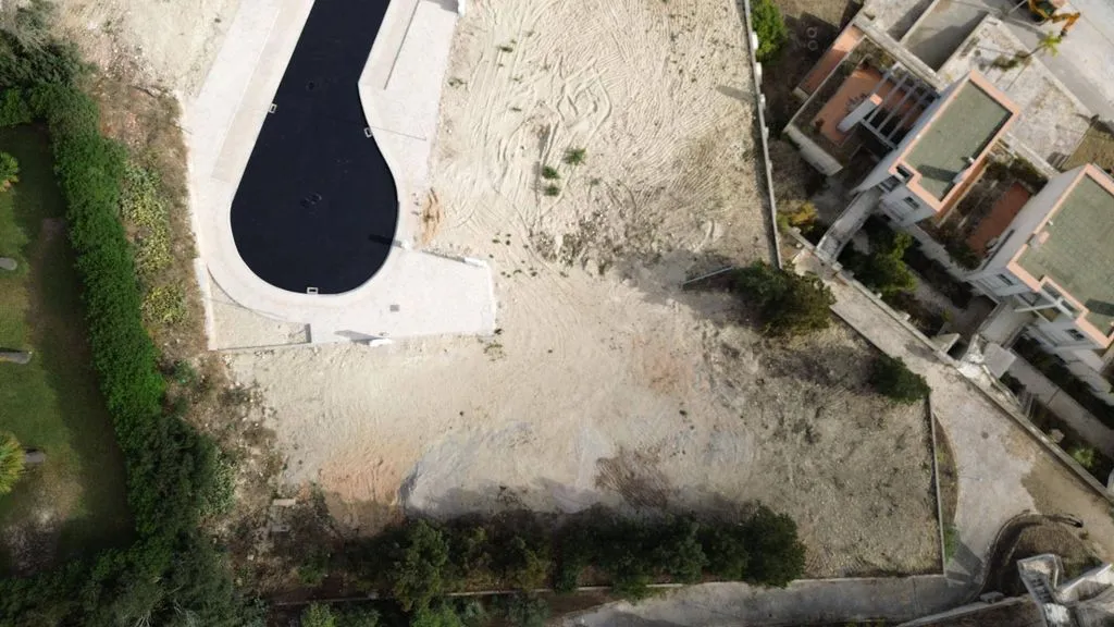Õhuvaade - Urban Plot with Sea Views in Albufeira