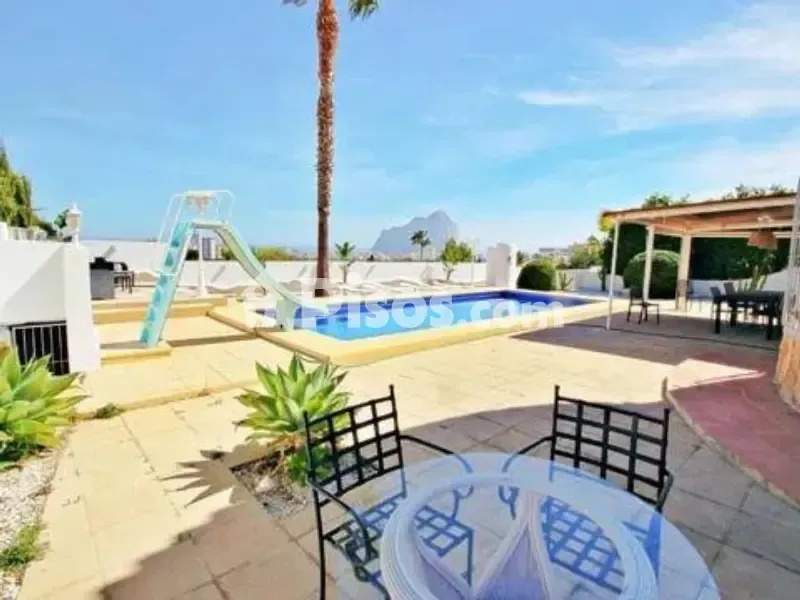 Piscina - Villa with Sea Views in Ortembach, Calpe