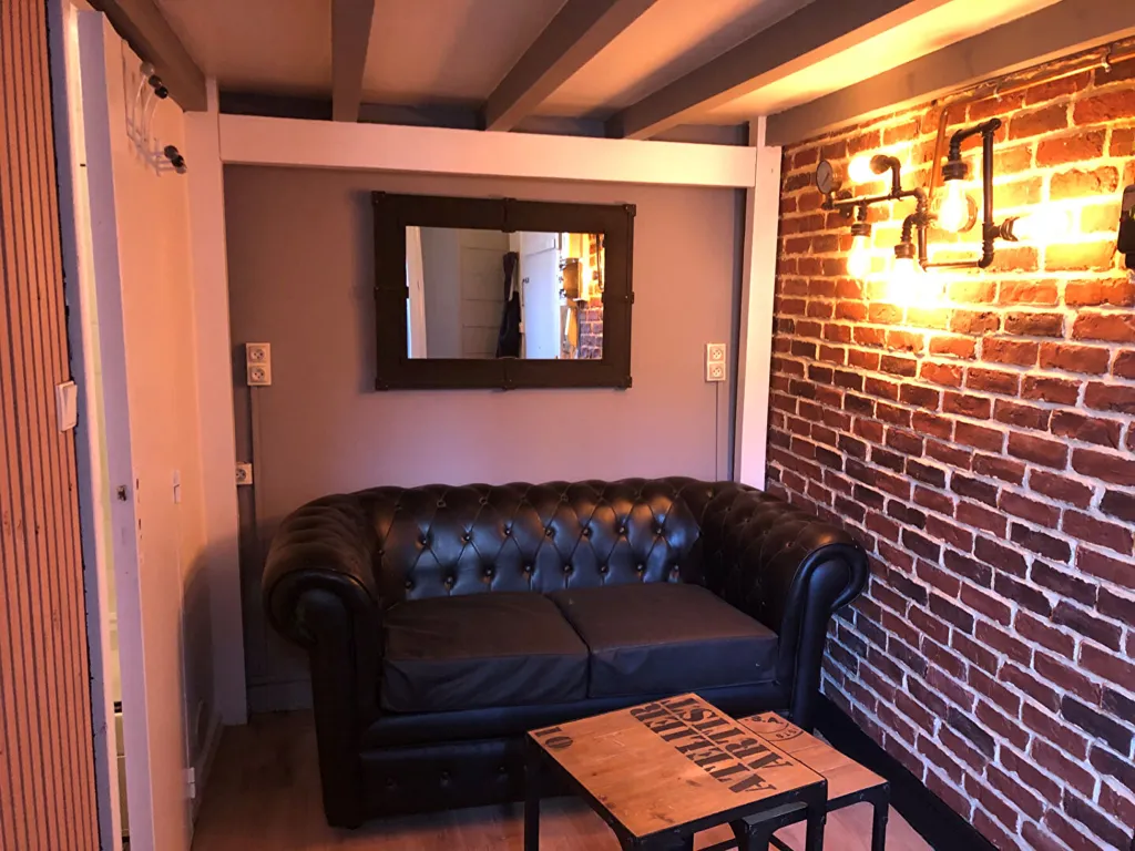 Séjour - Studio avec Vue Est dans le Centre de Nantes