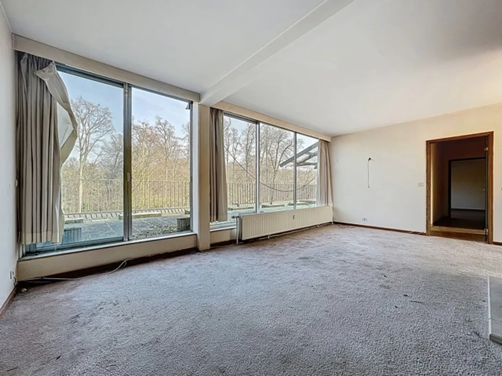 Living Room - Duplex and Studio with Terraces in Jette