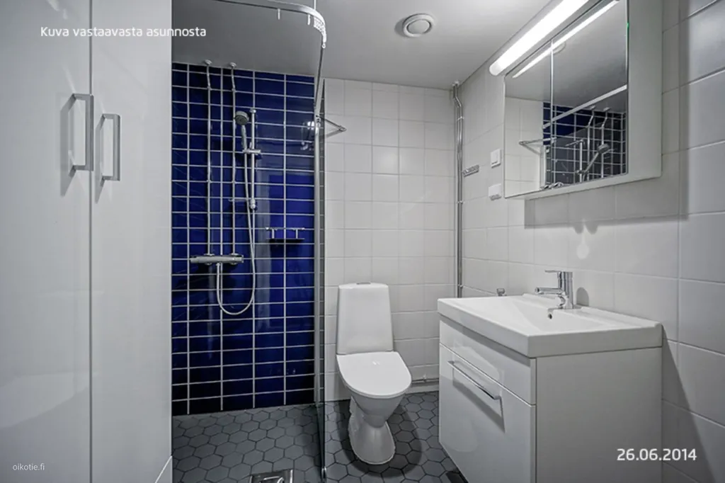 Vannitoad - Modernised Apartment with Balcony in Tapiola