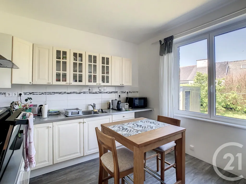 Cuisine - Maison de Bourg Rénovée avec Jardin à Quévert