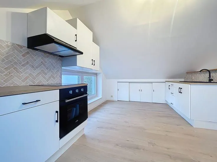 Cuisine - Duplex Rénové avec Parking Gratuit à Perwez