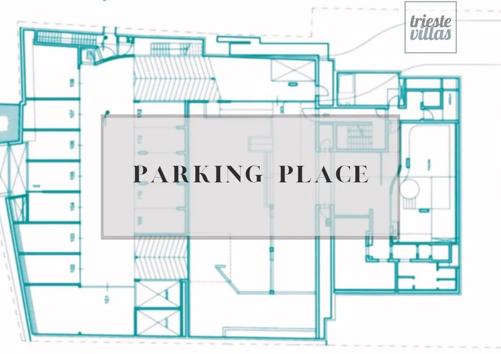 Plan - Penthouse with Panoramic View in Trieste