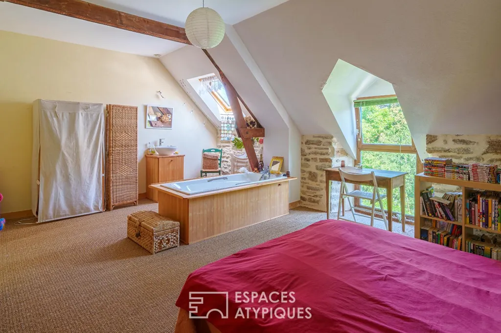 Bedrooms - Charming Country House near Concarneau