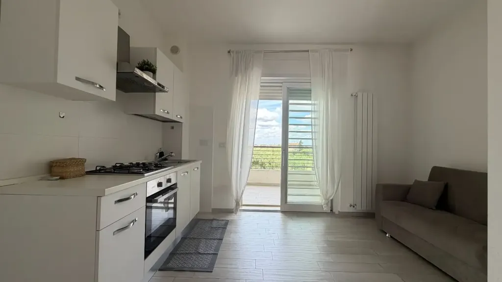 Cuisine - Modern 2-Bedroom with Double Terrace in Rome