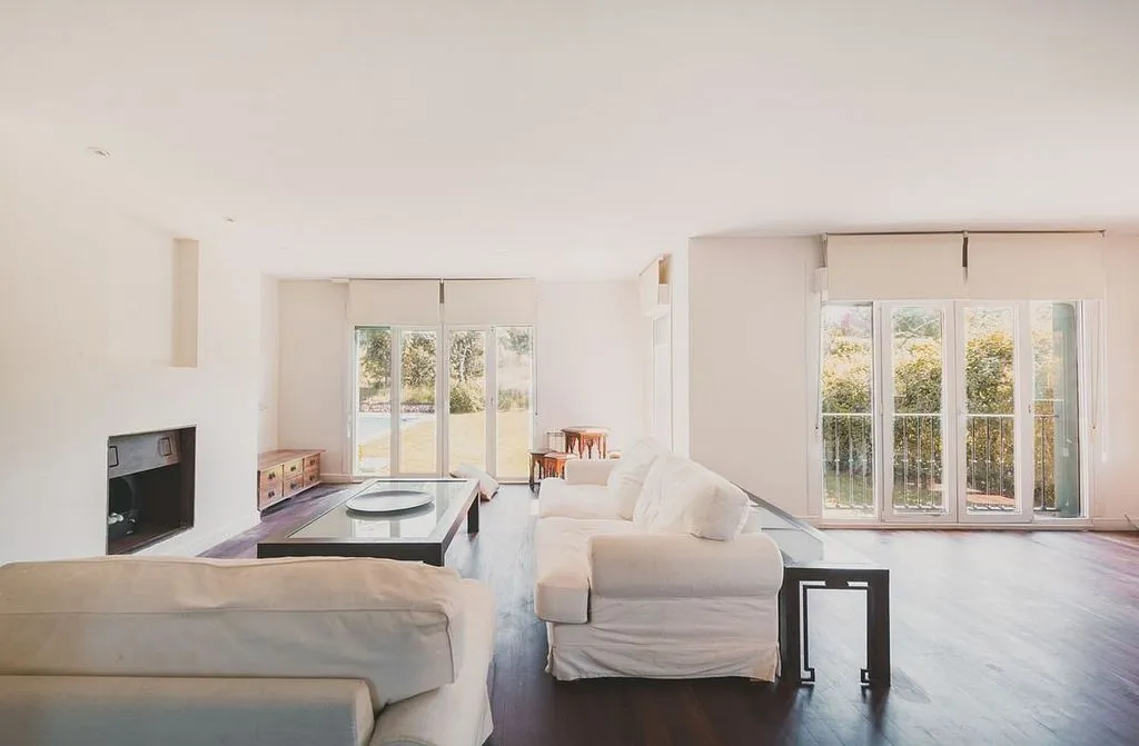 Living Room - Chalet with Pool and Terrace in Ciudalcampo
