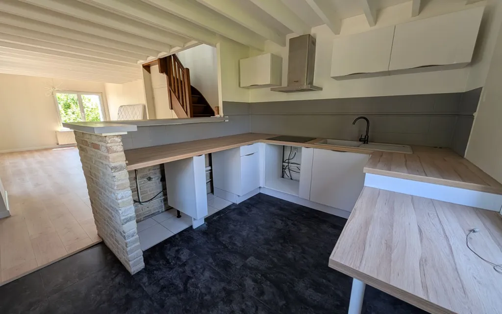 Cuisine - Maison avec Jardin et Terrasse à Sainte-Adresse
