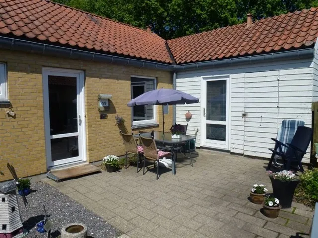 Terrasse - Two-Room Home with Pets Welcome in Ranum