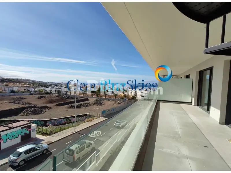 Balcony - Newly Built Penthouse with Ocean Views in Costa Adeje
