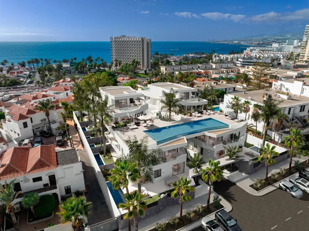 Vue aérienne - Duplex Penthouse with Private Rooftop in Costa Adeje