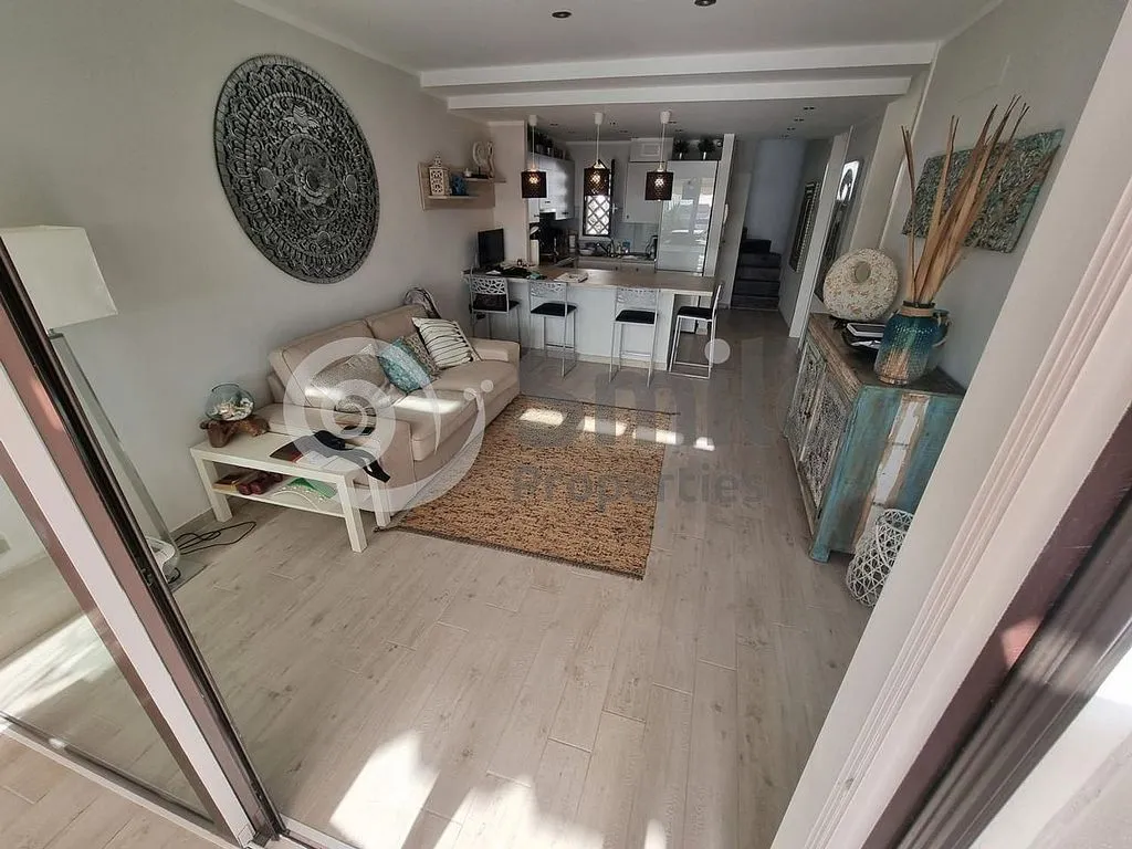 Séjour - Duplex with Pool and Terrace in Adeje