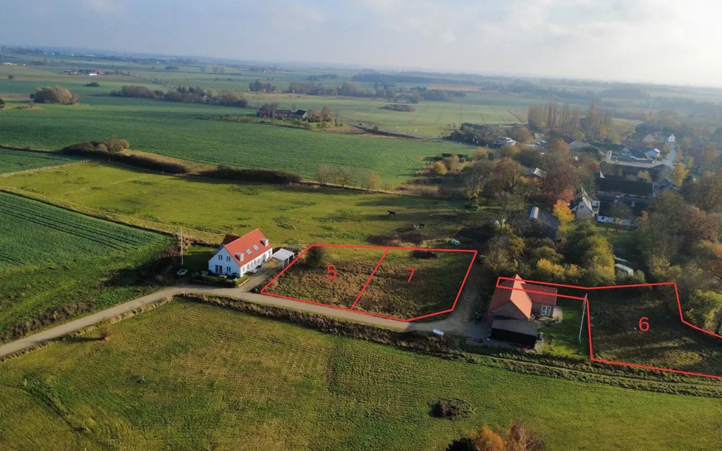 Vista aerea - Year-Round Plot with 5G Coverage in Kirke Hyllinge