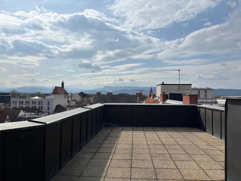 Terrasse - Maisonette with Dachterrasse in Wiener Neustadt
