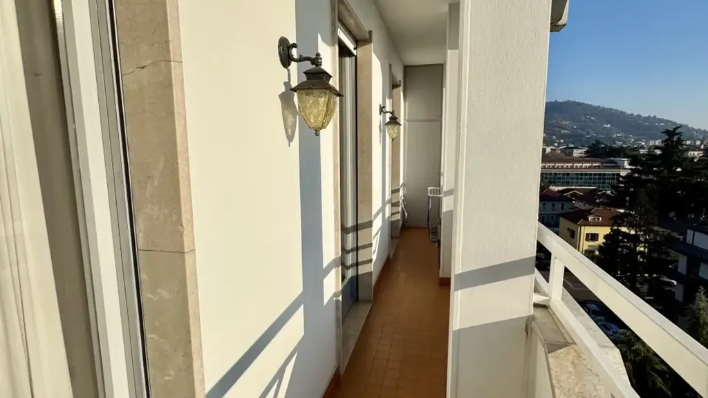 Balcony - Spacious Penthouse with Triple Exposure in Brescia