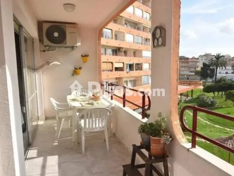 Balcon - Apartment with Pool View in Roses