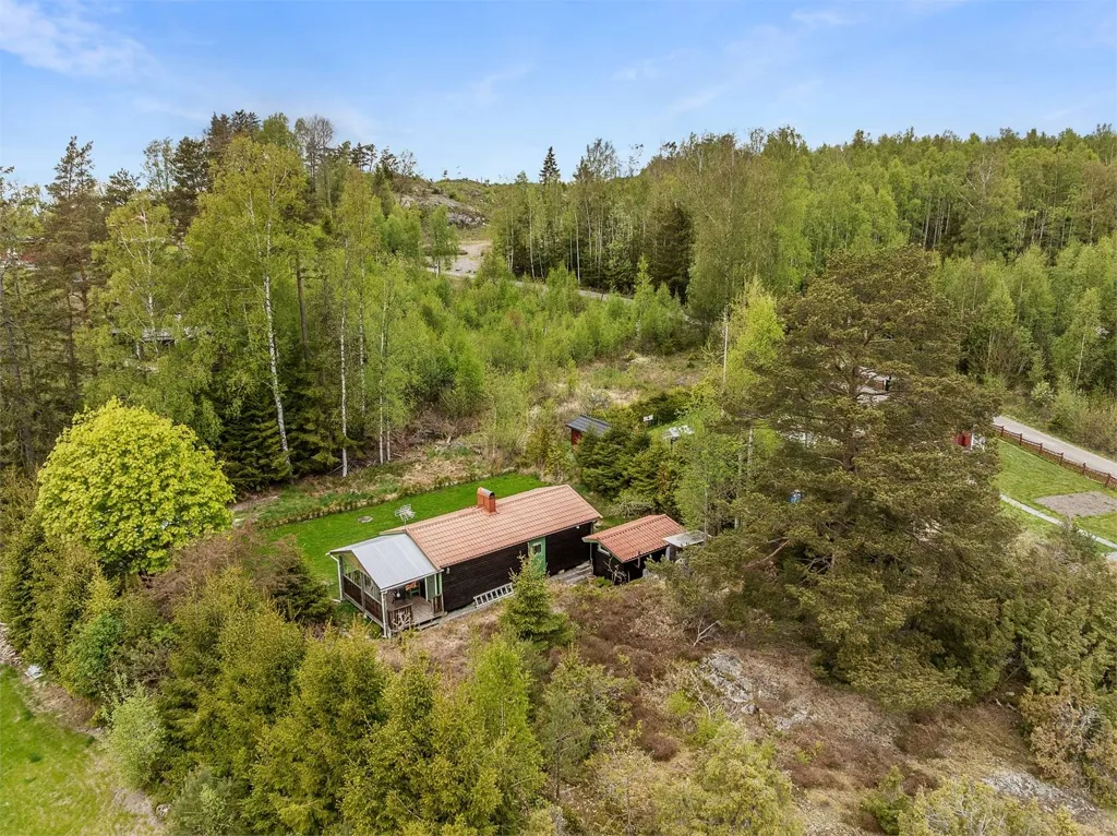 Vue aérienne - Cottage with Sea View near Gårvik
