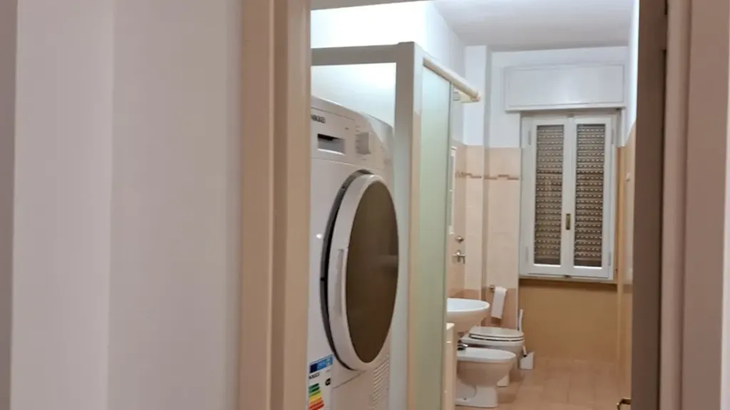 Utility Room - Furnished Flat with Balcony in Milan