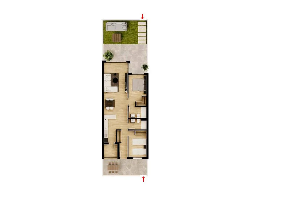 Plaan - Luxury Apartment with Pool in Santa Pola