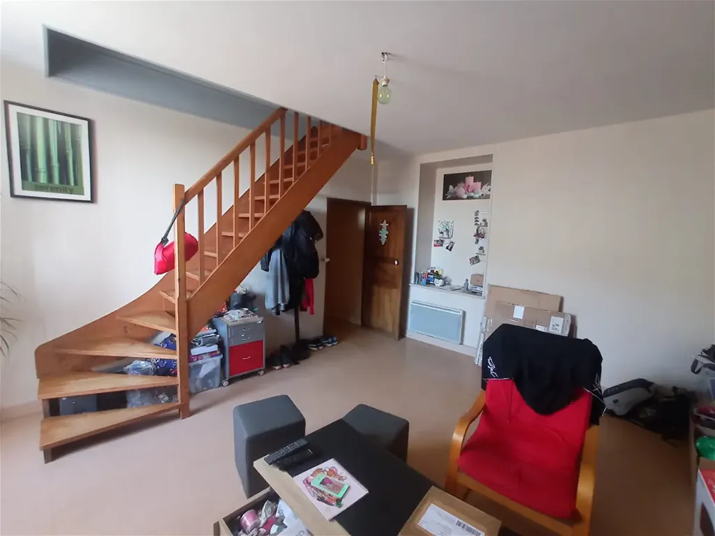 Séjour - Appartement Duplex au Calme à Fressines