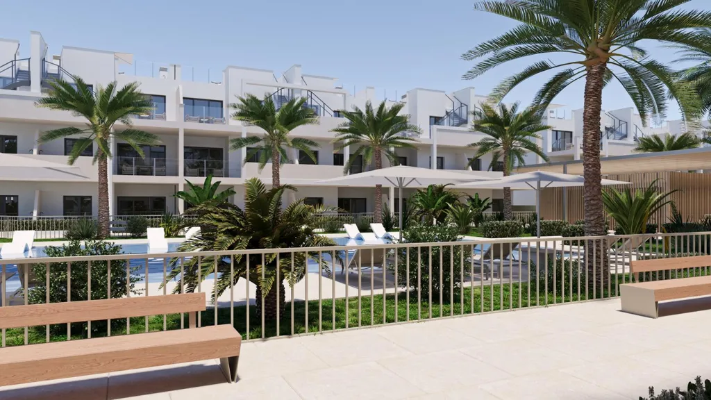 Piscine - Ground Floor Apartment with Garden in Torre-Pacheco
