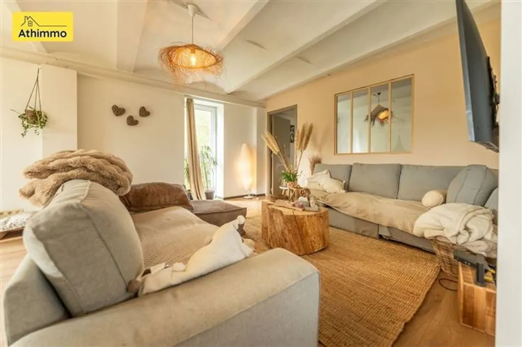 Séjour - Loft en Duplex avec Terrasse à Blicquy