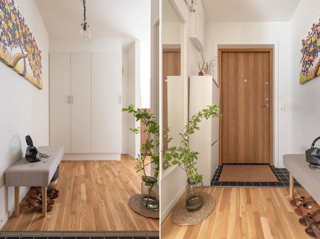 Entrée - Modern Flat with Large Windows in Stockholm