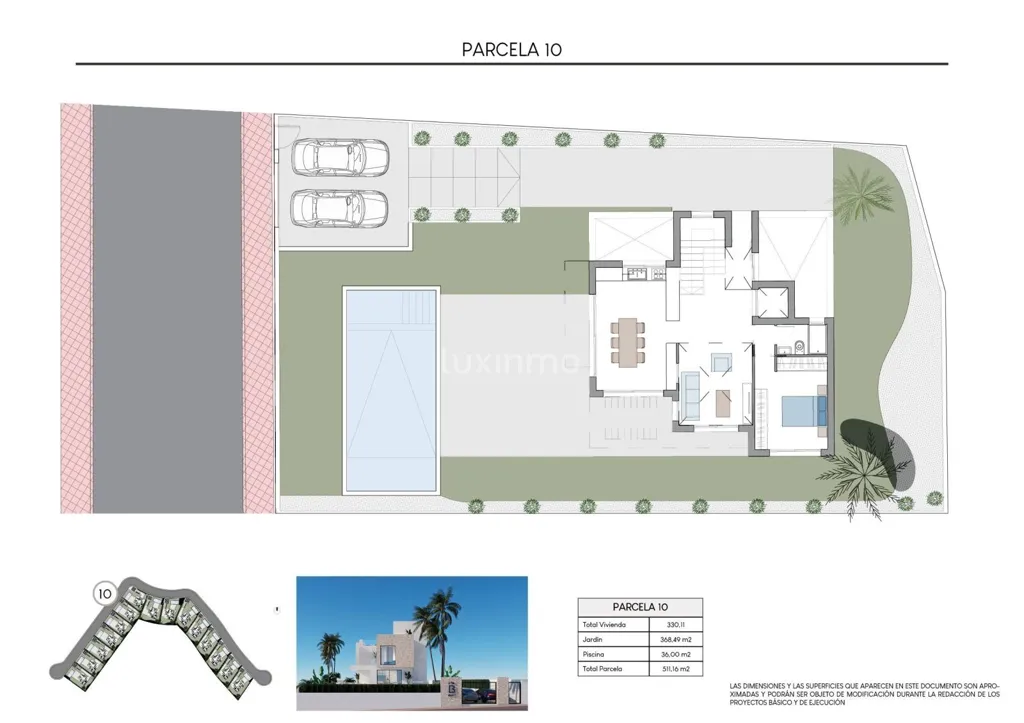 Plan - Modern Villa with Sea Views in Finestrat
