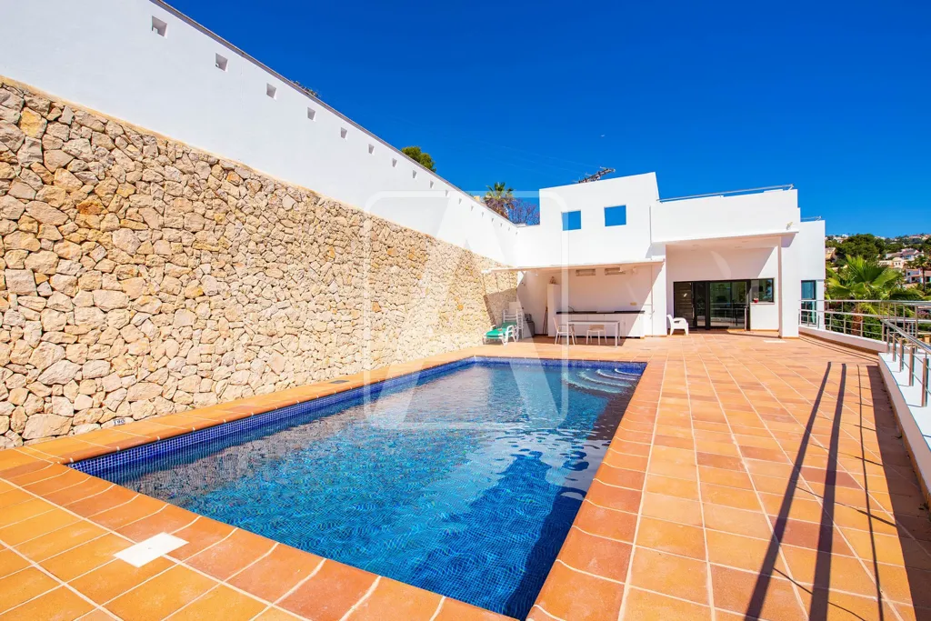 Piscine - Villa with Sea View in Benissa